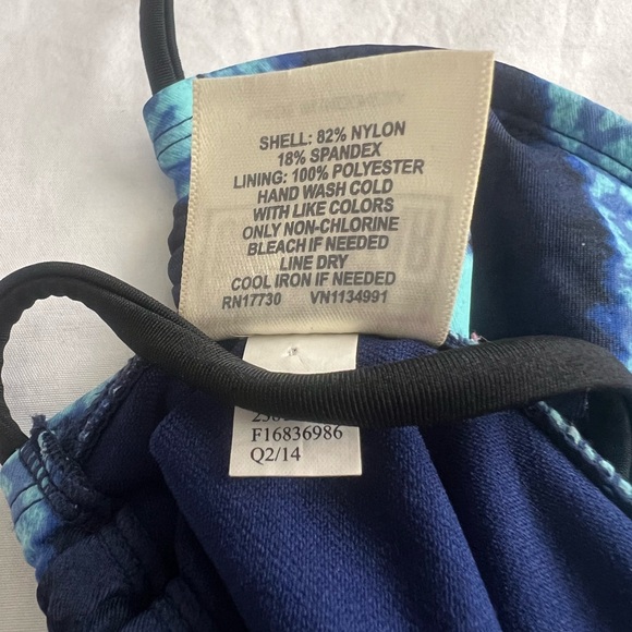 Converse One Star Tie-Dye Bikini Top - Picture 4 of 4